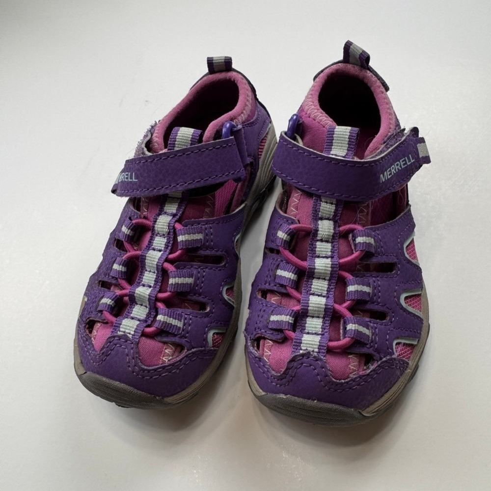 Merrell Hydro Hiker Purple Pink Kids Water Sandals MK163683 Size 9M